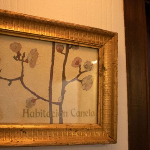 Habitación canela