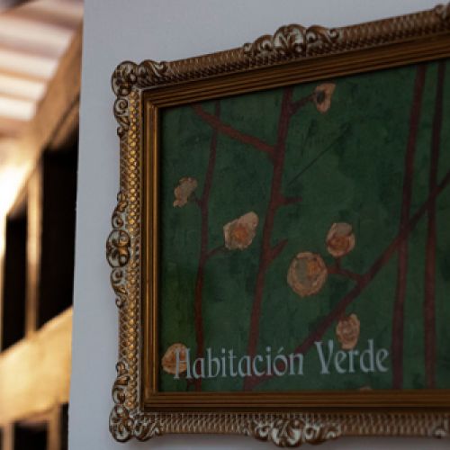 Habitación verde